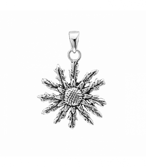 Pendentif Argent Eguzkilore 25mm