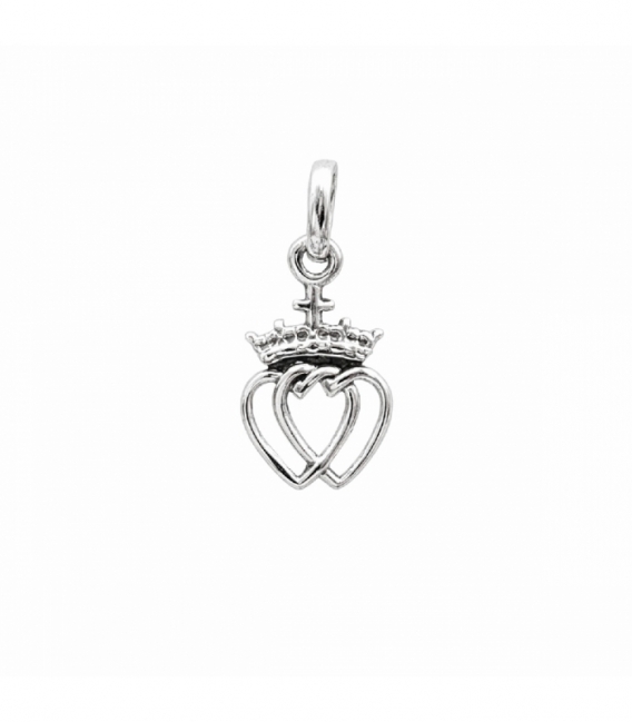 Pendentif Argent Luckenbooth 15mm