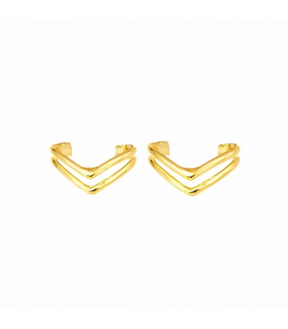 Cartilage Argent Deux V Recouvert Prix Paire