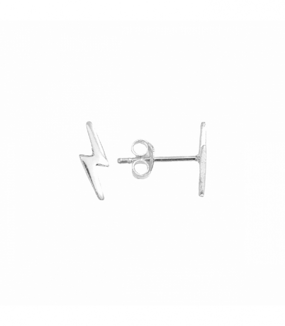Boucles d'oreilles Argent Foudre 10mm Prix Paire