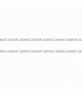 Chaîne Acier 316L Figaro 3+1