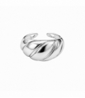 Anillo Laton Diseño Rodiado