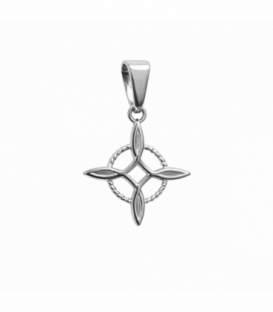 Pendentif Acier 304 Nœud de Sorcière 16.5mm