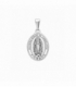 Pendentif Acier 304 Vierge de Guadalupe 19mm