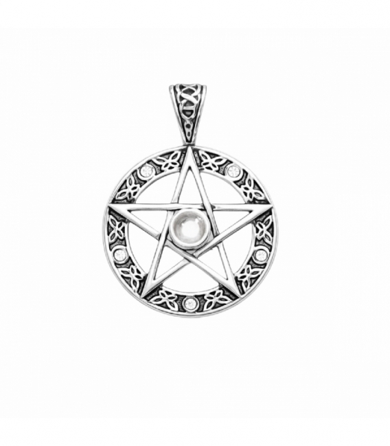 Colgante Acero 304 Pentagrama 28mm