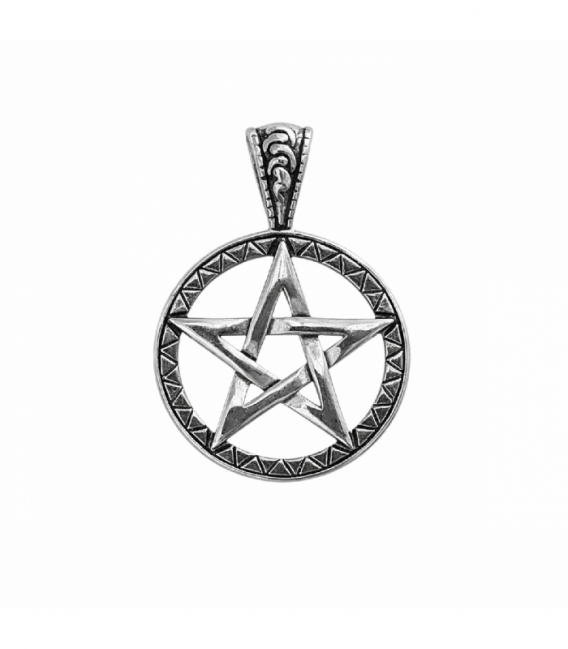 Colgante Acero 304 Pentagrama 31mm