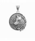Colgante Acero 304 Lobo Ø30mm