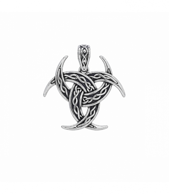 Colgante Acero 304 Nudo Celta 30mm