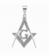 Colgante Acero 304 Masonico 45mm