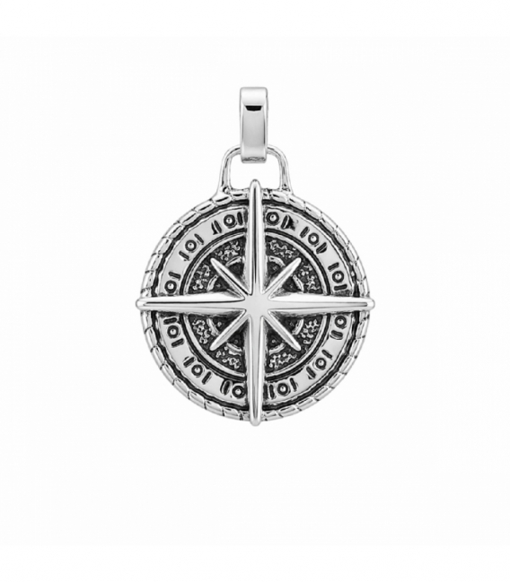 Colgante Acero 304 Rosa Vientos Ø25mm