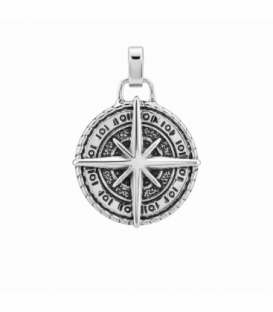 Colgante Acero 304 Rosa Vientos Ø25mm