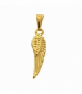 Colgante Acero 304 Ala Dorado 22mm