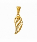 Colgante Acero 304 Ala Dorado 17mm