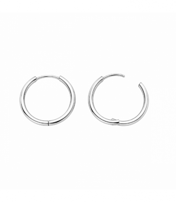 Créoles en Acier 304 Largeur 1.6mm Prix Par Paire