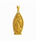 Colgante Acero 304 Virgen Guadalupe 36mm