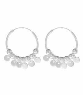 Aros Plata Chapitas