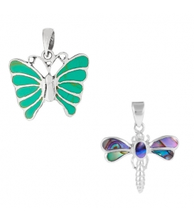 Papillons et Libellule